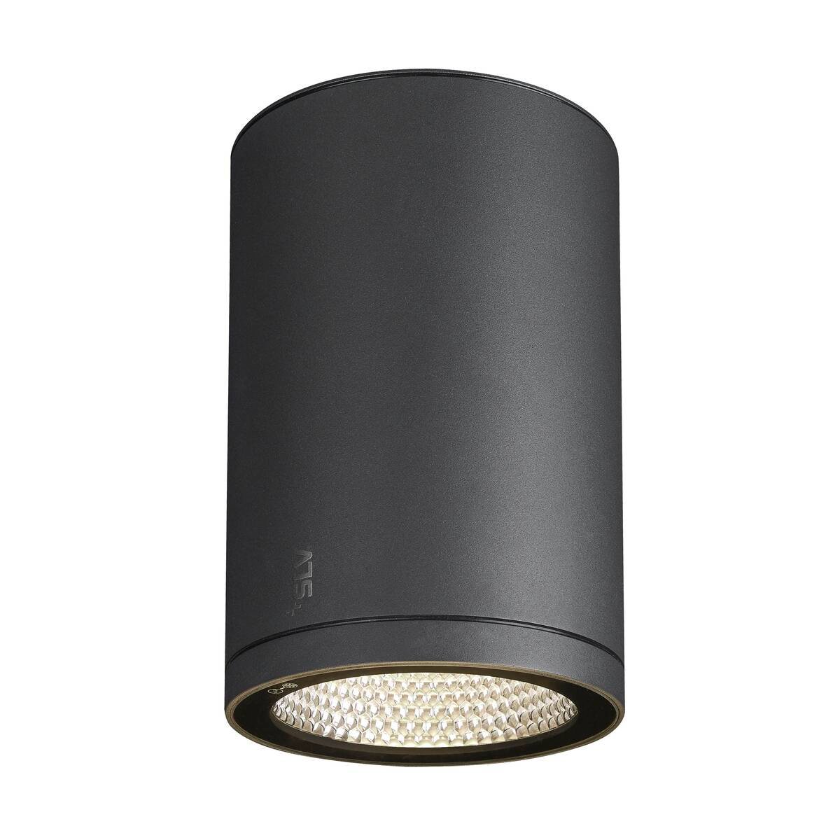 ENOLA ROUND L  LED Deckenaufbauleuchte anthrazit CCT 3000/4000K 3