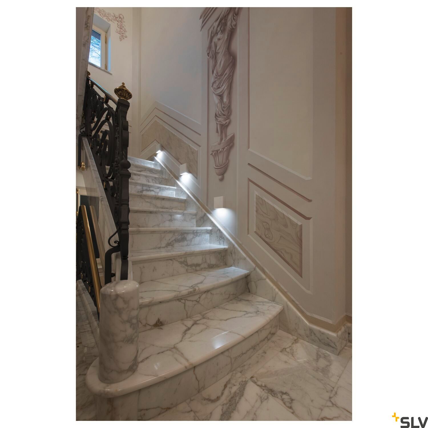 QUAD FRAME 14,  LED Wandaufbauleuchte weiß CCT switch 2700/3000K 4