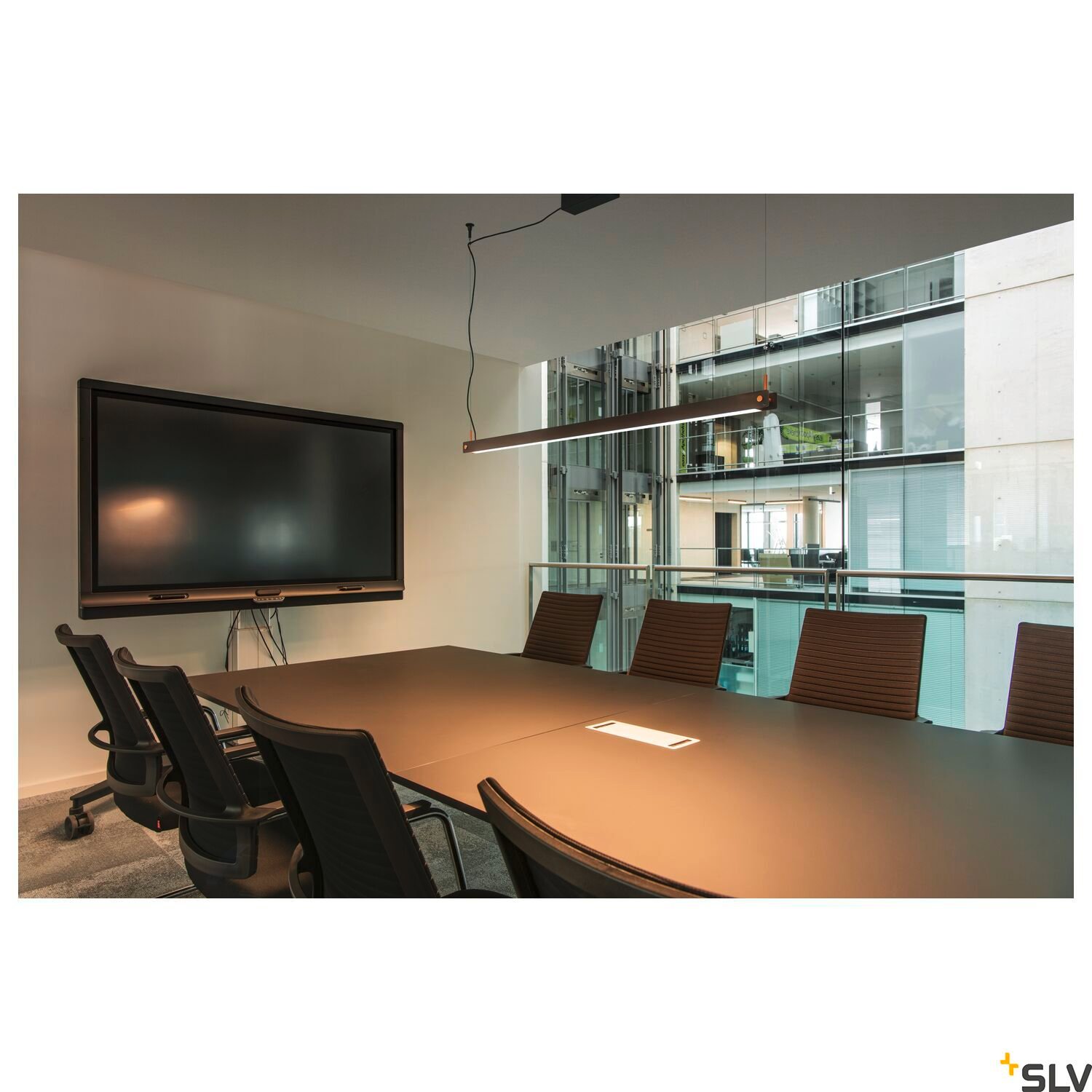 NOYA,  LED Pendelleuchte schwarz CCT switch 2700/3000K 4