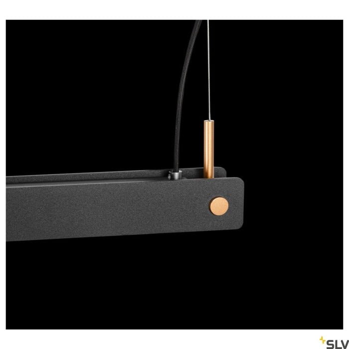 NOYA,  LED Pendelleuchte schwarz CCT switch 2700/3000K 3