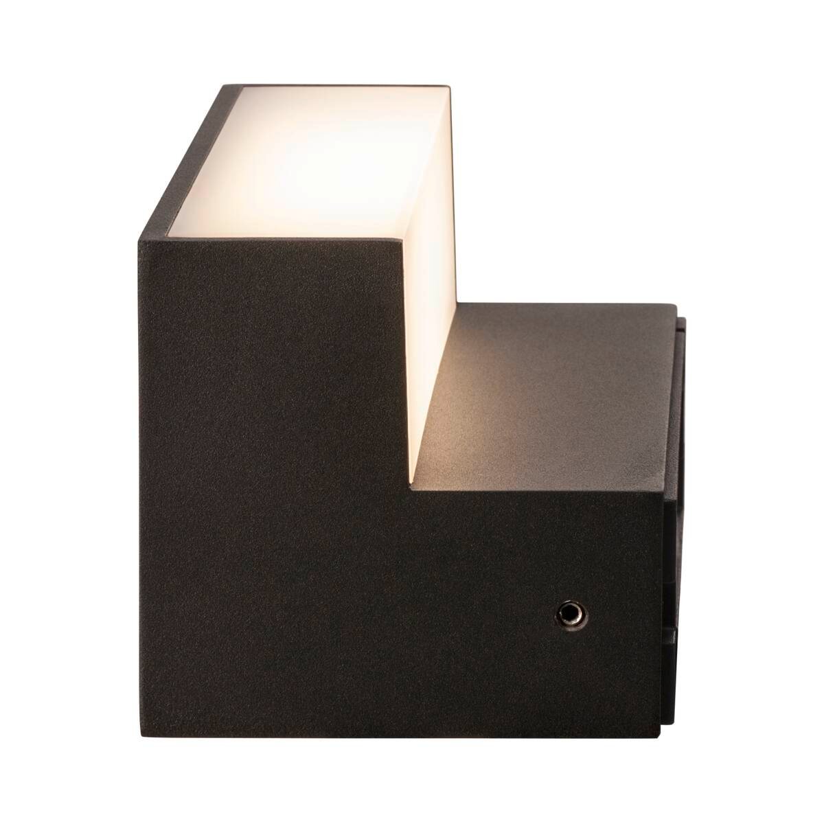 L-LINE OUT WL,  LED Wandaufbauleuchte anthrazit CCT switch 3000/4000K 4