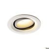 NUMINOS® MOVE DL M,  LED Deckeneinbauleuchte weiß/weiß 2700K 40° dreh- und schwenkbar 5