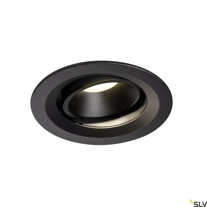 NUMINOS® MOVE DL M,  LED Deckeneinbauleuchte schwarz/schwarz 4000K 40° dreh- und schwenkbar
