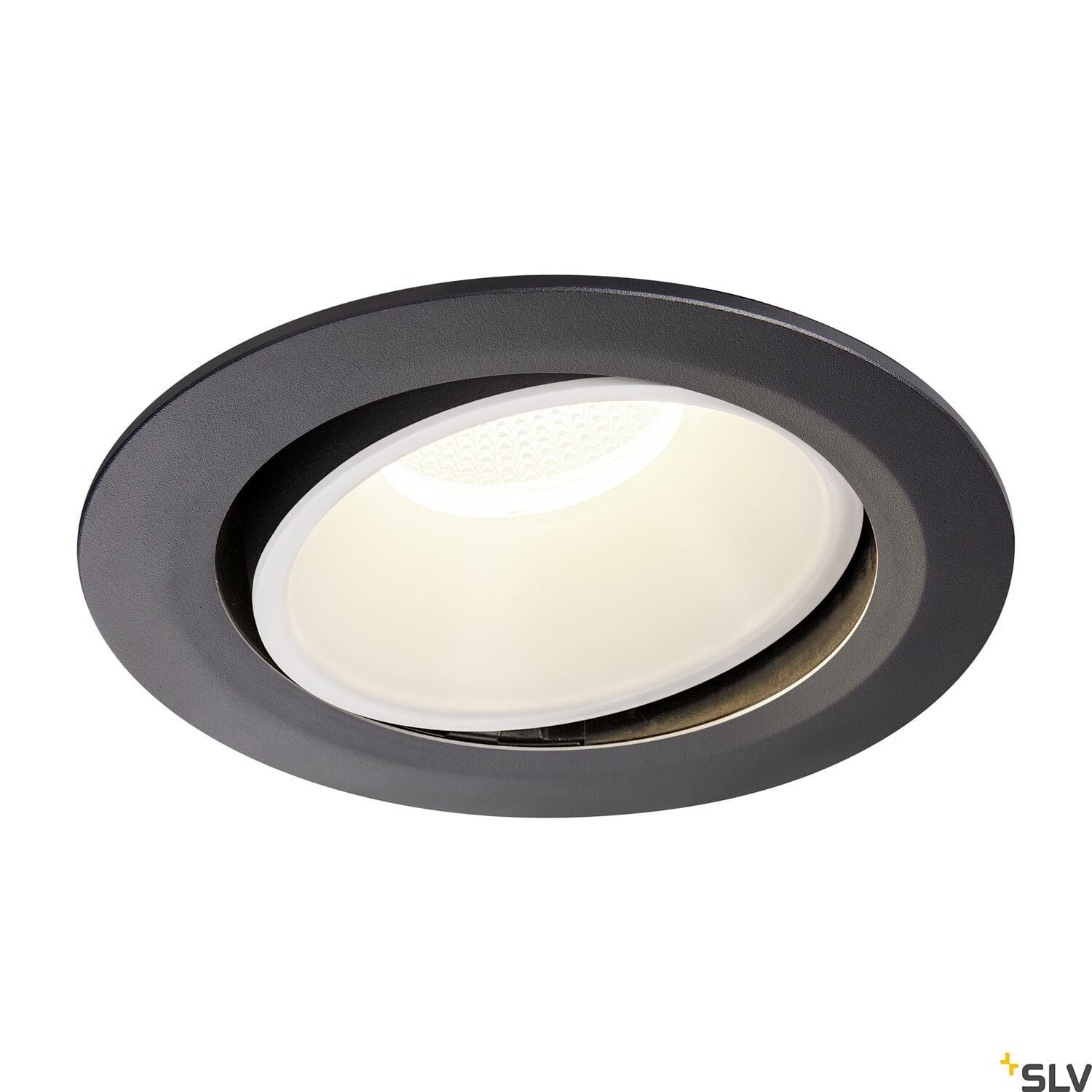 NUMINOS® MOVE DL XL,  LED Deckeneinbauleuchte schwarz/weiß 4000K 40° dreh- und schwenkbar