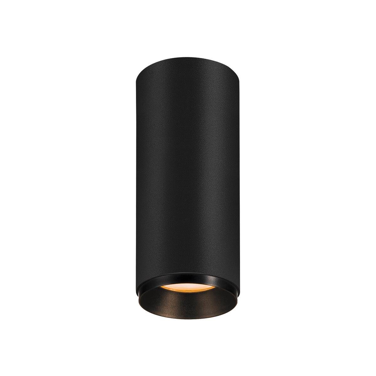 NUMINOS® CL PHASE S – Schwarze LED-Deckenaufbauleuchte mit 2700 K 50.000 Stunden Lebensdauer. NUMINOS® CL PHASE S – Schwarze LED-Deckenaufbauleuchte mit 2700 K 50.000 Stunden Lebensdauer.