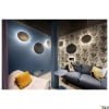 SOMNILA SPOT,  LED Wandaufbauleuchte 3000K schwarz Version links inkl. USB Anschluss 13