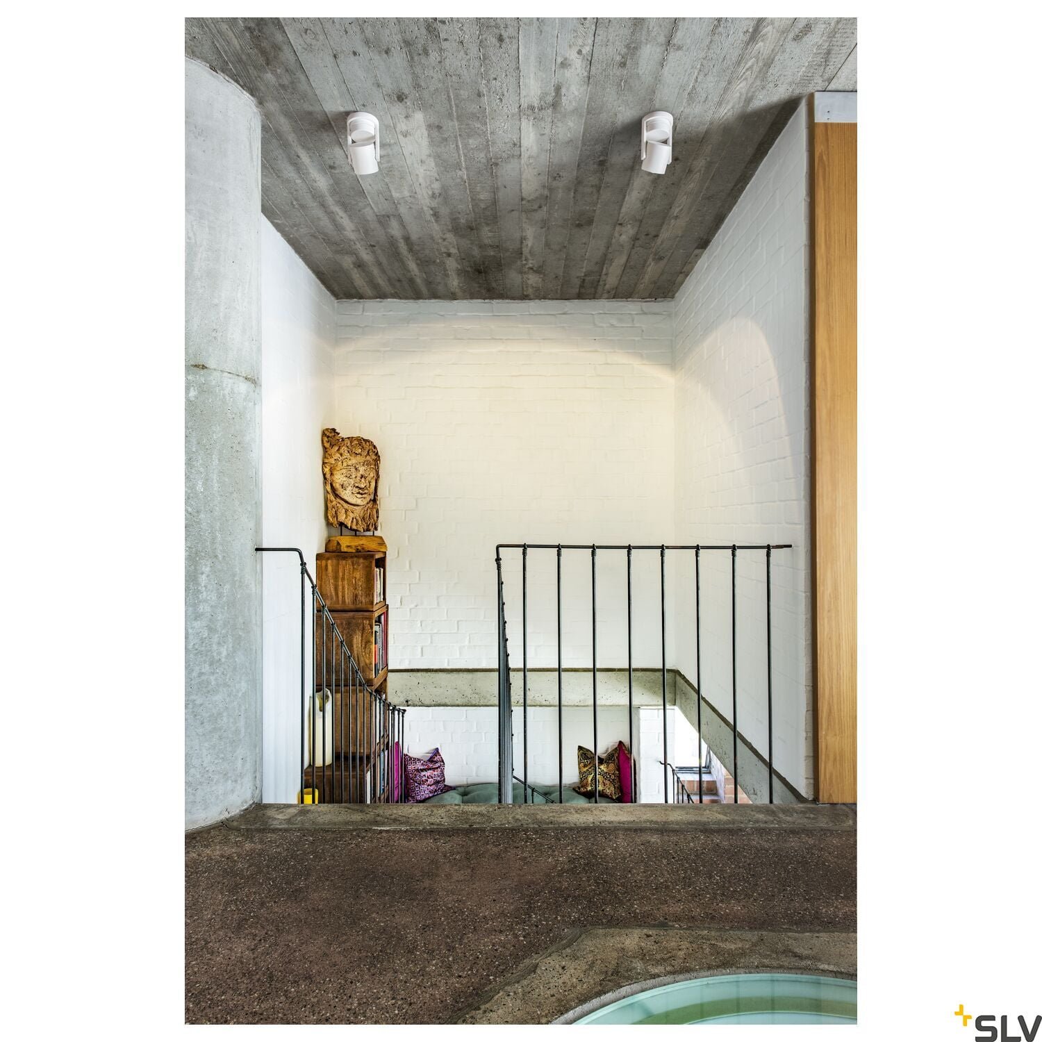 OCULUS,  LED Wand- und Deckenaufbauleuchte weiß DIM-TO-WARM 2000-3000K 4