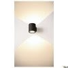 OCULUS UP/DOWN,  LED Wandaufbauleuchte schwarz 2000-3000K 13