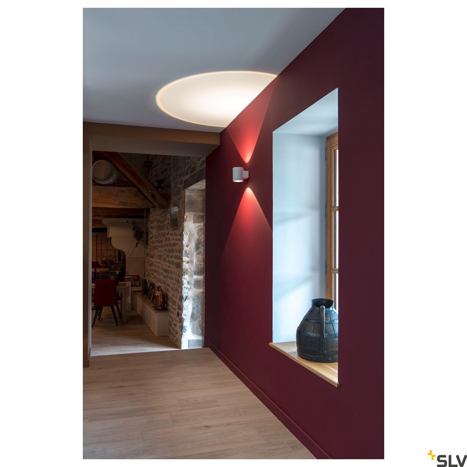 OCULUS UP/DOWN,  LED Wandaufbauleuchte weiß 2000-3000K 5