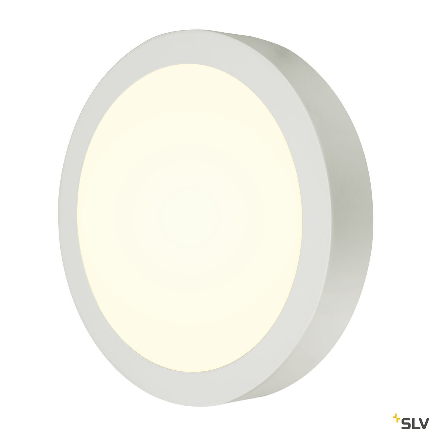 SENSER 24,  LED Wand- und Deckenaufbauleuchte rund weiß 4000K 3