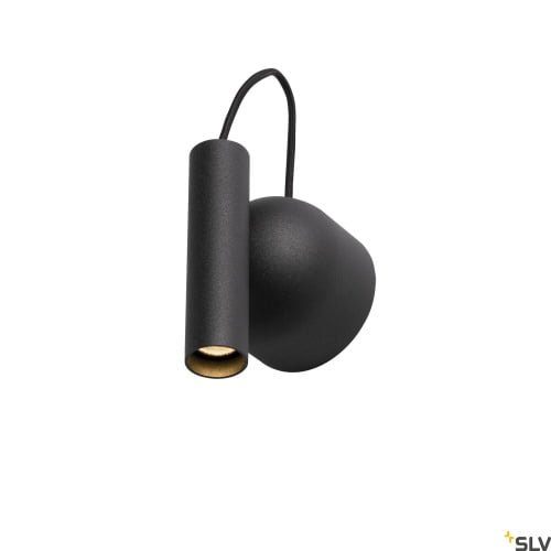 KARPO MAGN,  LED Wandaufbauleuchte schwarz 3000K 2