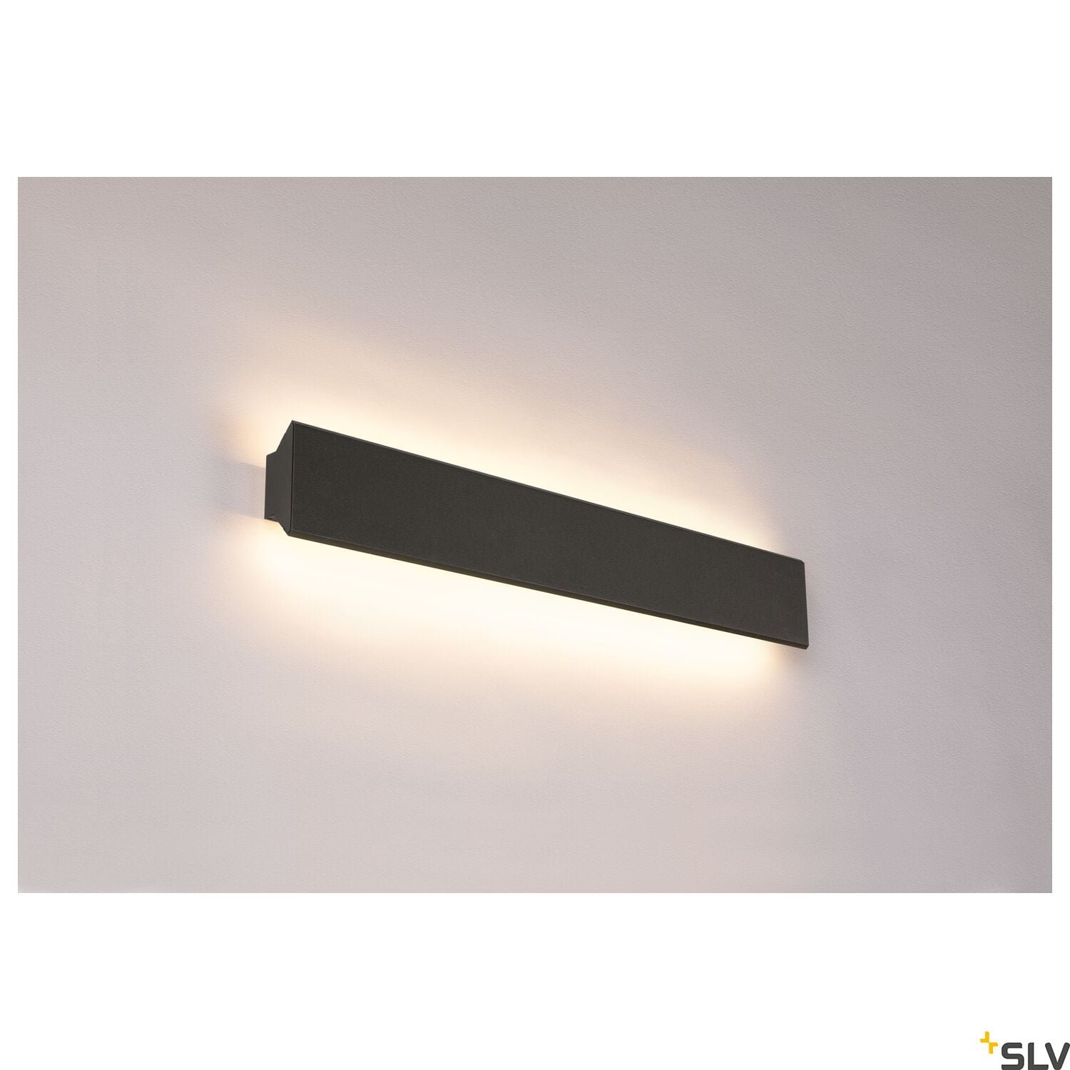 DIRETO 60,  LED Wandaufbauleuchte schwarz CCT switch 2700/3000K 5