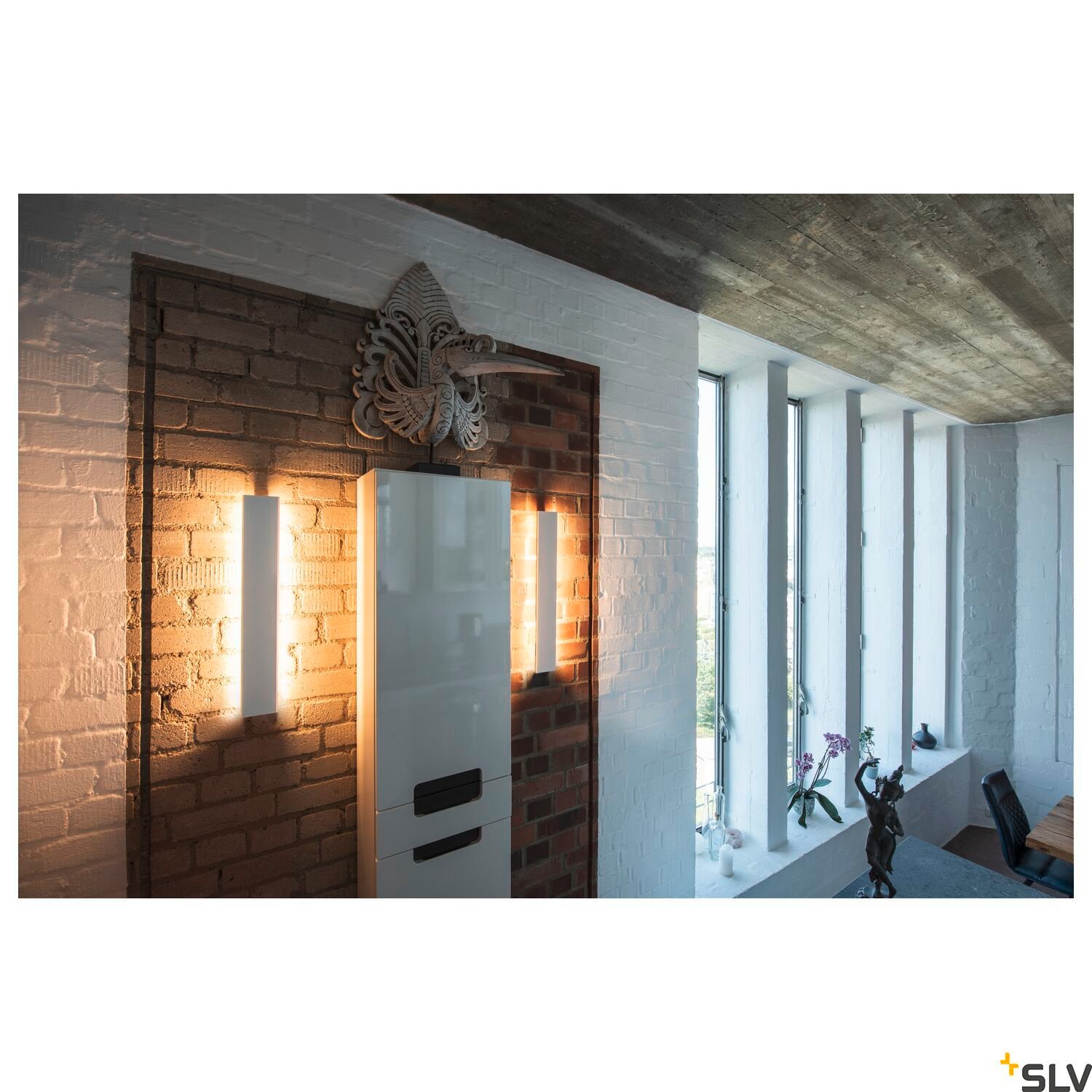 DIRETO 60,  LED Wandaufbauleuchte weiß CCT switch 2700/3000K 4