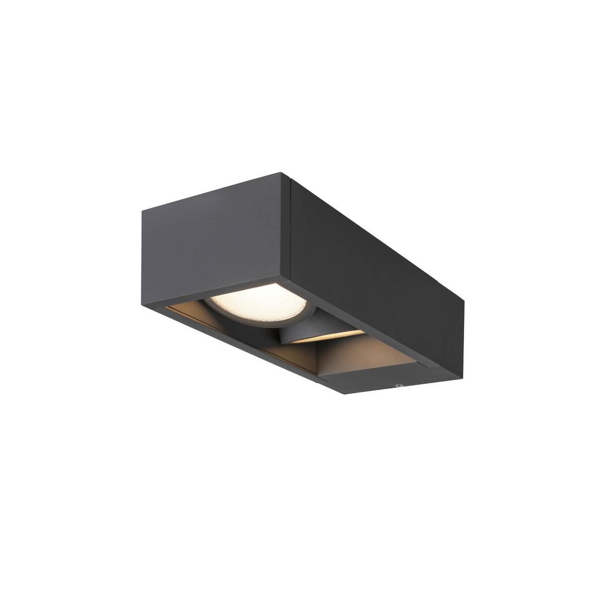 ESKINA FRAME WL,  LED Wandaufbauleuchte double anthrazit CCT switch 3000/4000K