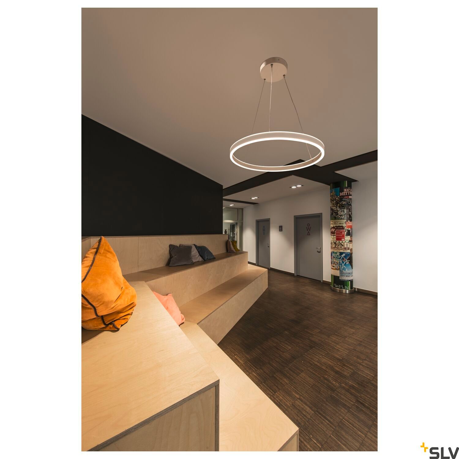 ONE 60 PD DALI UP/DOWN,  LED Pendelleuchte weiß CCT switch 3000/4000K 4