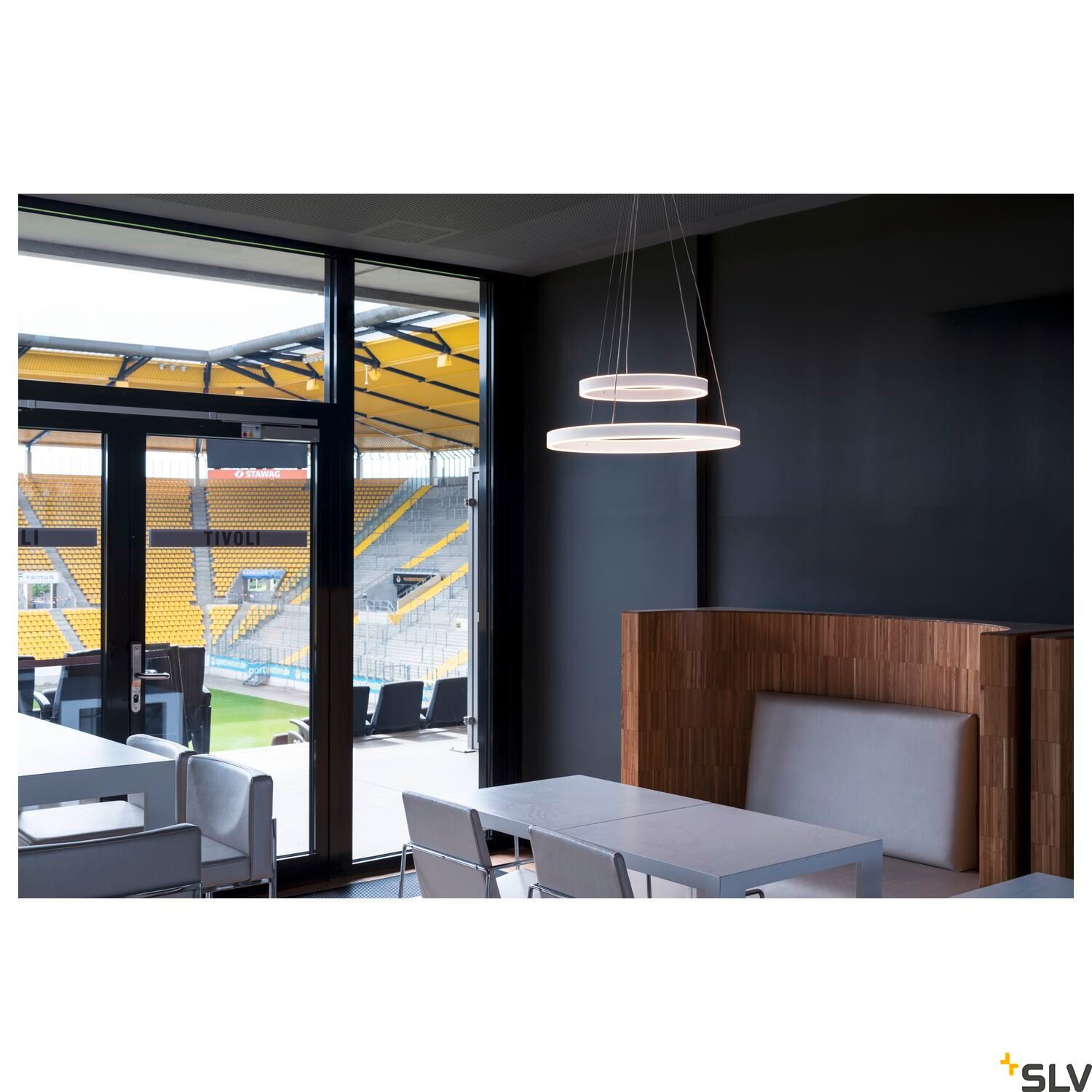 ONE DOUBLE,  LED Pendelleuchte weiß CCT switch 2700/3000K 4