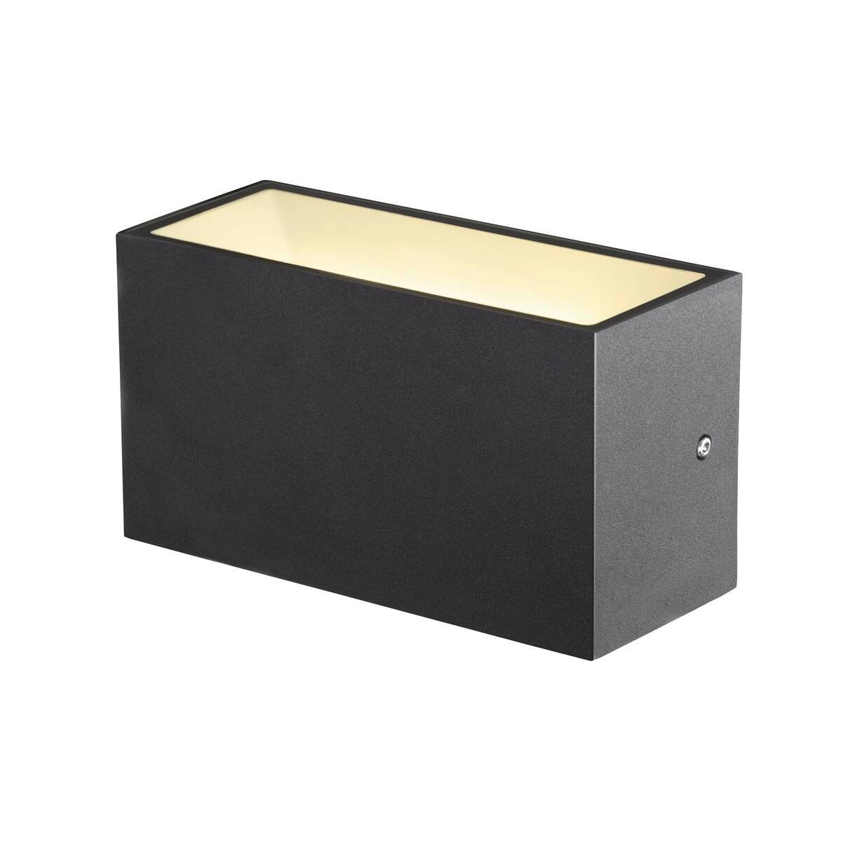 SITRA M WL UP/DOWN, LED  Wandaufbauleuchte, anthrazit,  CCT switch 3000/4000K 4