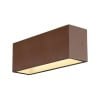 SITRA L WL UP/DOWN, LED  Wandaufbauleuchte, rost farbend,  CCT switch 3000/4000K 6