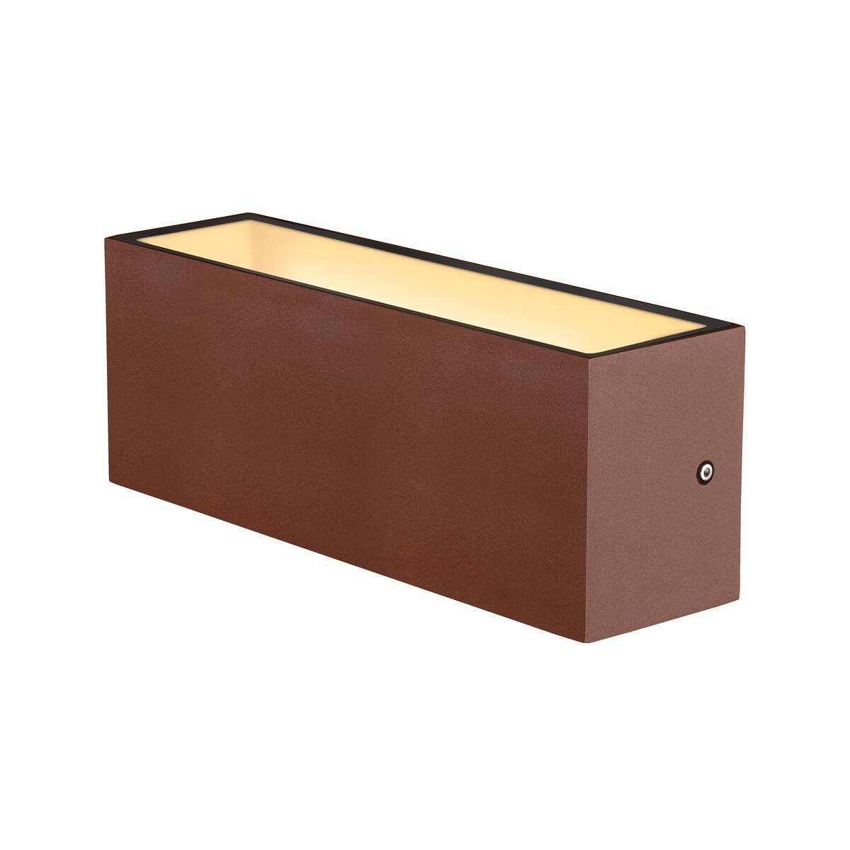 SITRA L WL UP/DOWN, LED  Wandaufbauleuchte, rost farbend,  CCT switch 3000/4000K 3