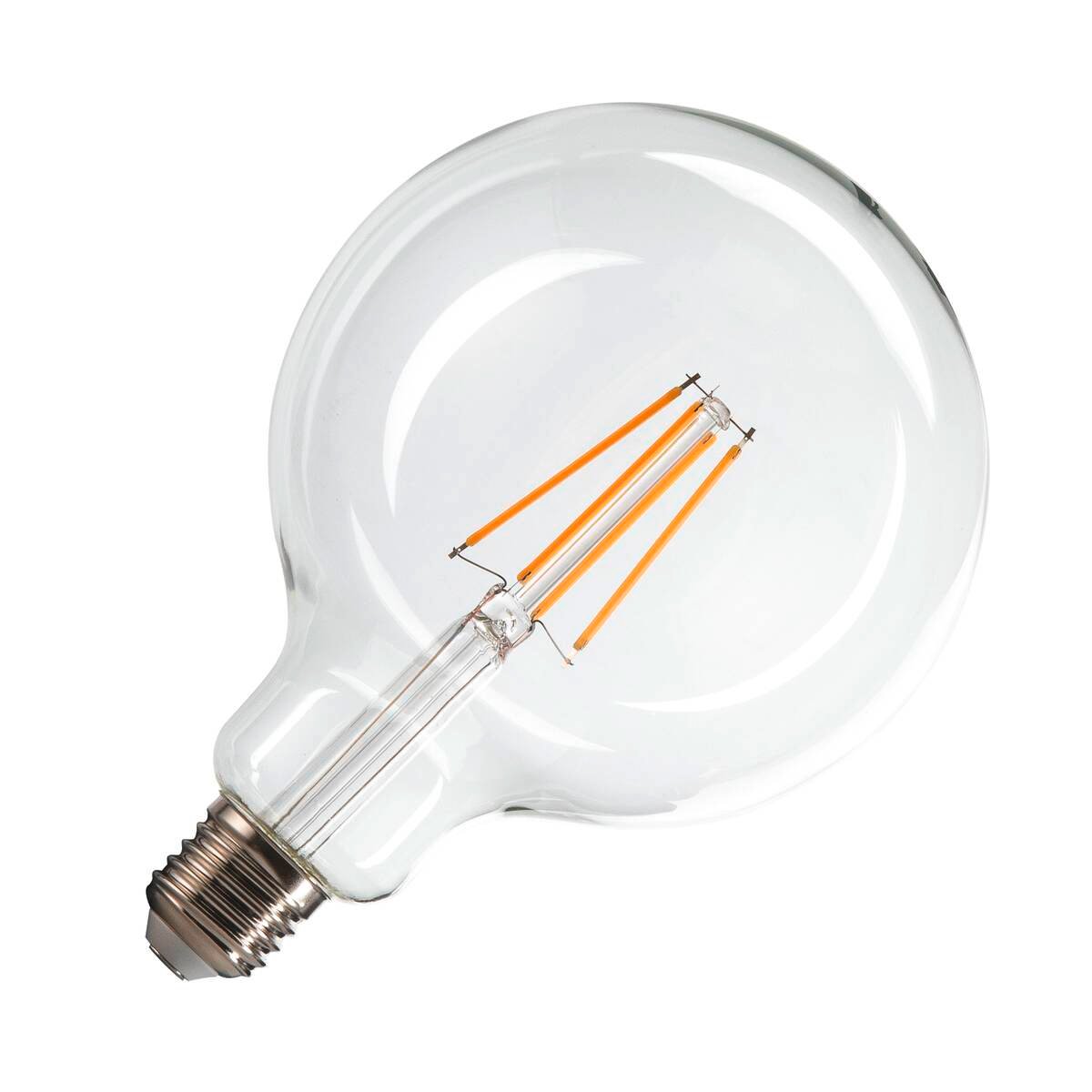 G125 E27, LED Leuchtmittel transparent 7,5W 2700K CRI90 320°