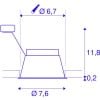 HORN, Deckeneinbauleuchte weiß 25W blower door getestet sicher 6