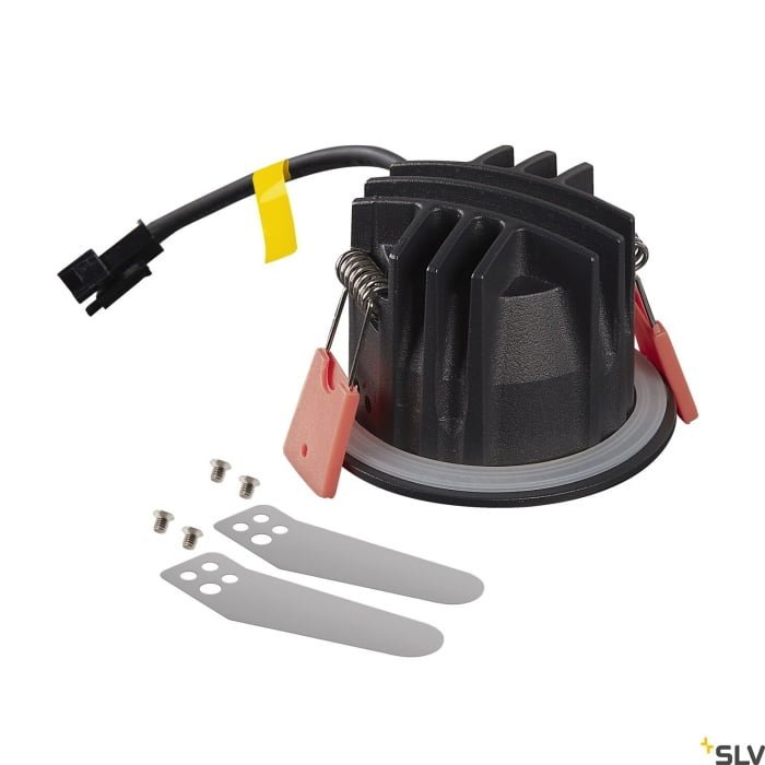 NUMINOS XS, Deckeneinbauleuchte schwarz / weiß 2700K 40° 2