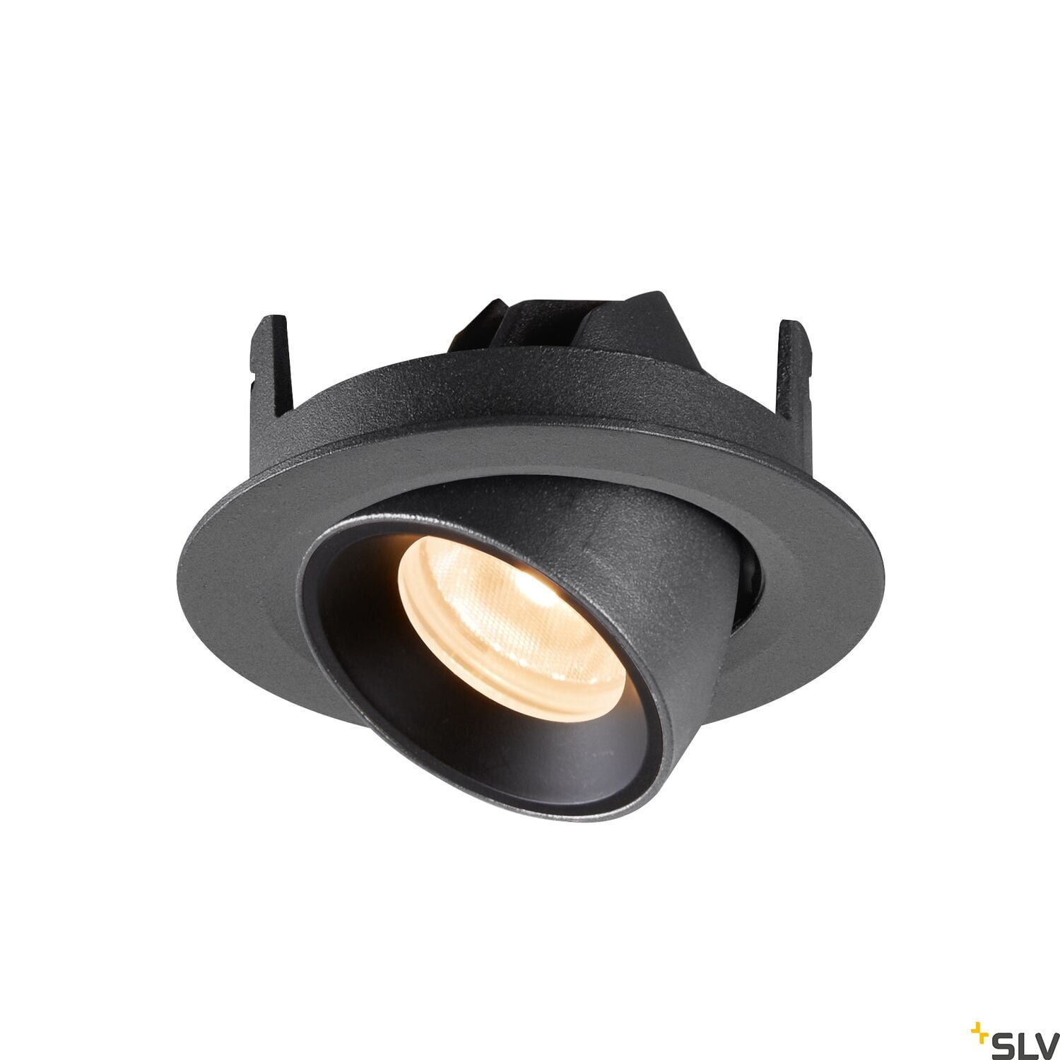 NUMINOS GIMBLE XS, Deckeneinbauleuchte schwarz 2700K 40° 3