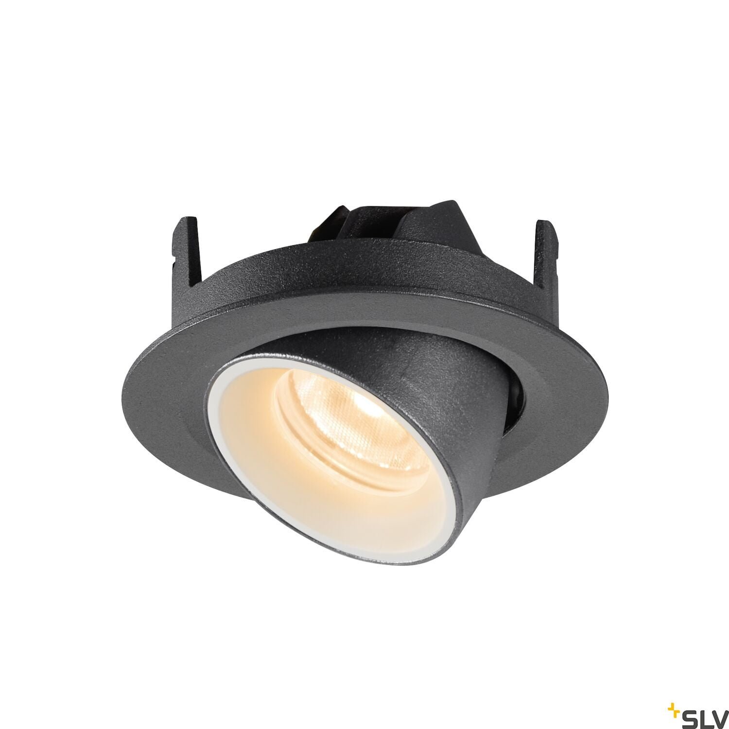 NUMINOS GIMBLE XS, Deckeneinbauleuchte schwarz / weiß 2700K 40° 3