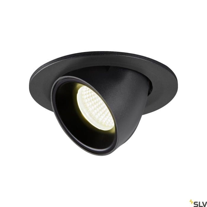 NUMINOS GIMBLE S, Deckeneinbauleuchte schwarz 4000K 40°