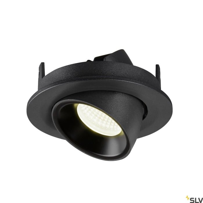 NUMINOS GIMBLE S, Deckeneinbauleuchte schwarz 4000K 40° 3