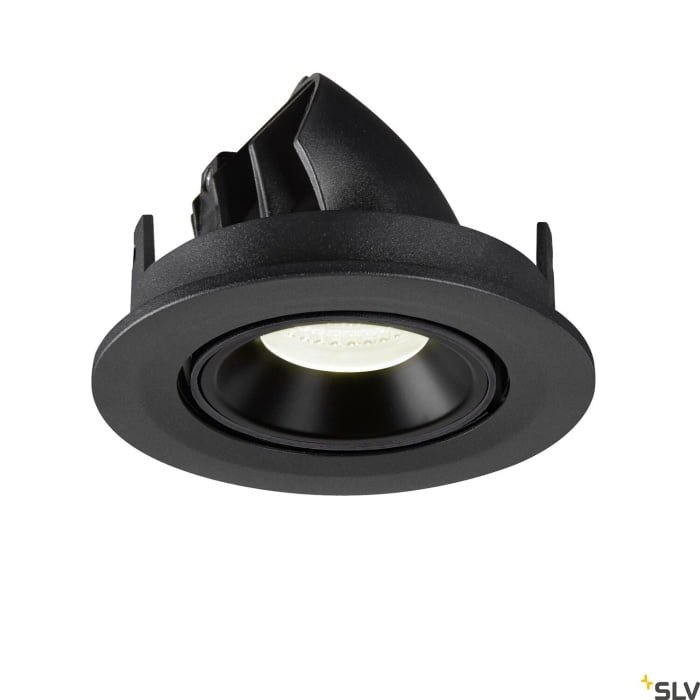 NUMINOS GIMBLE S, Deckeneinbauleuchte schwarz 4000K 40° 2