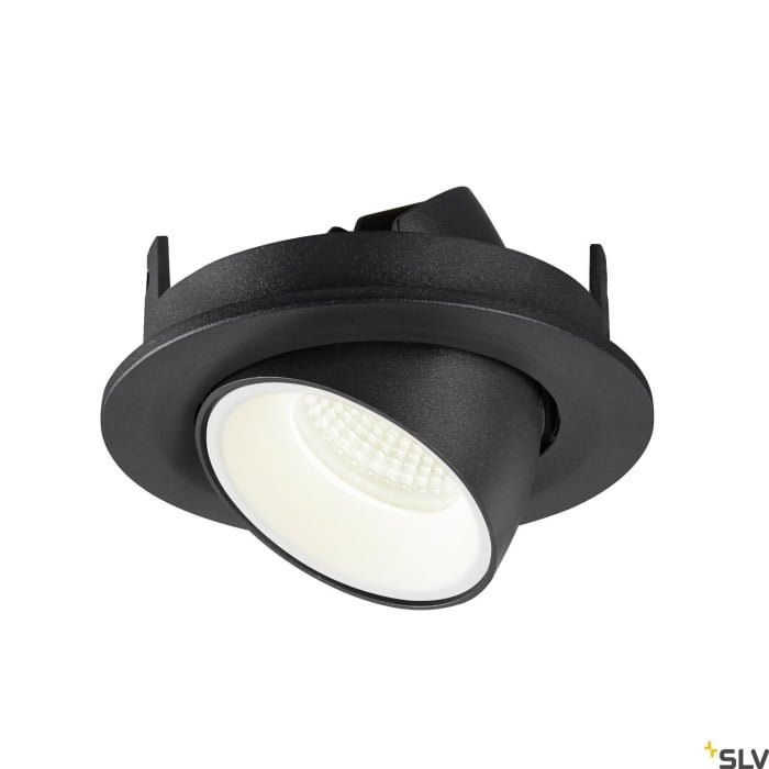 NUMINOS GIMBLE S, Deckeneinbauleuchte schwarz / weiß 4000K 40° 3