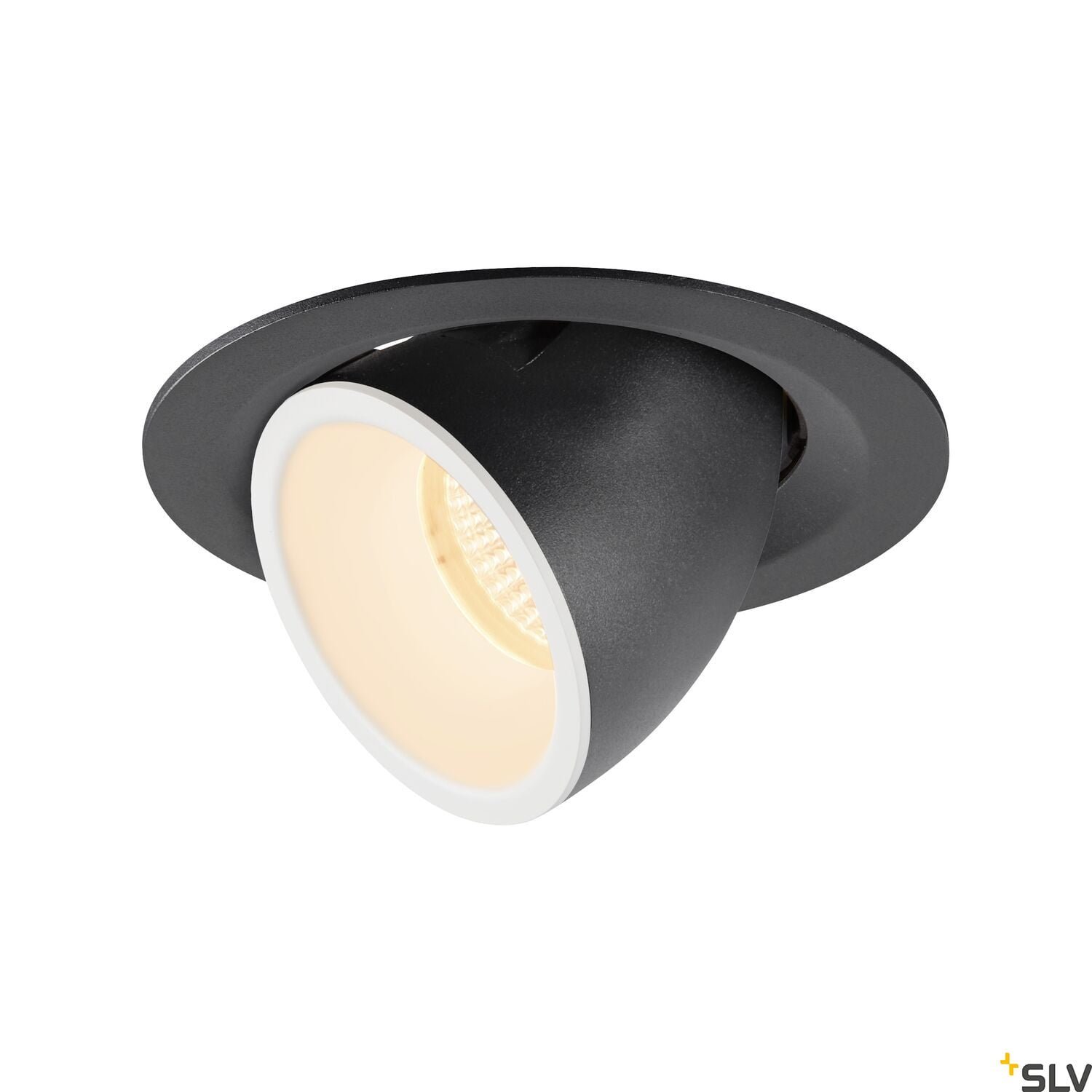 NUMINOS GIMBLE M, Deckeneinbauleuchte schwarz / weiß 2700K 40°