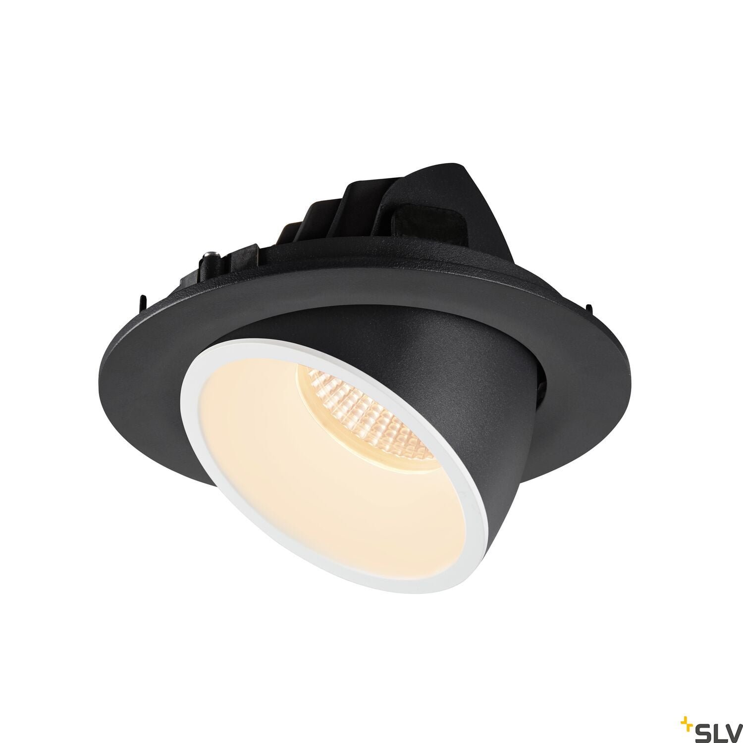 NUMINOS GIMBLE L, Deckeneinbauleuchte schwarz / weiß 2700K 40° 3