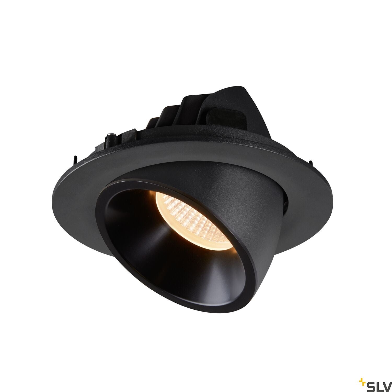 NUMINOS GIMBLE L, Deckeneinbauleuchte schwarz 2700K 55° 3