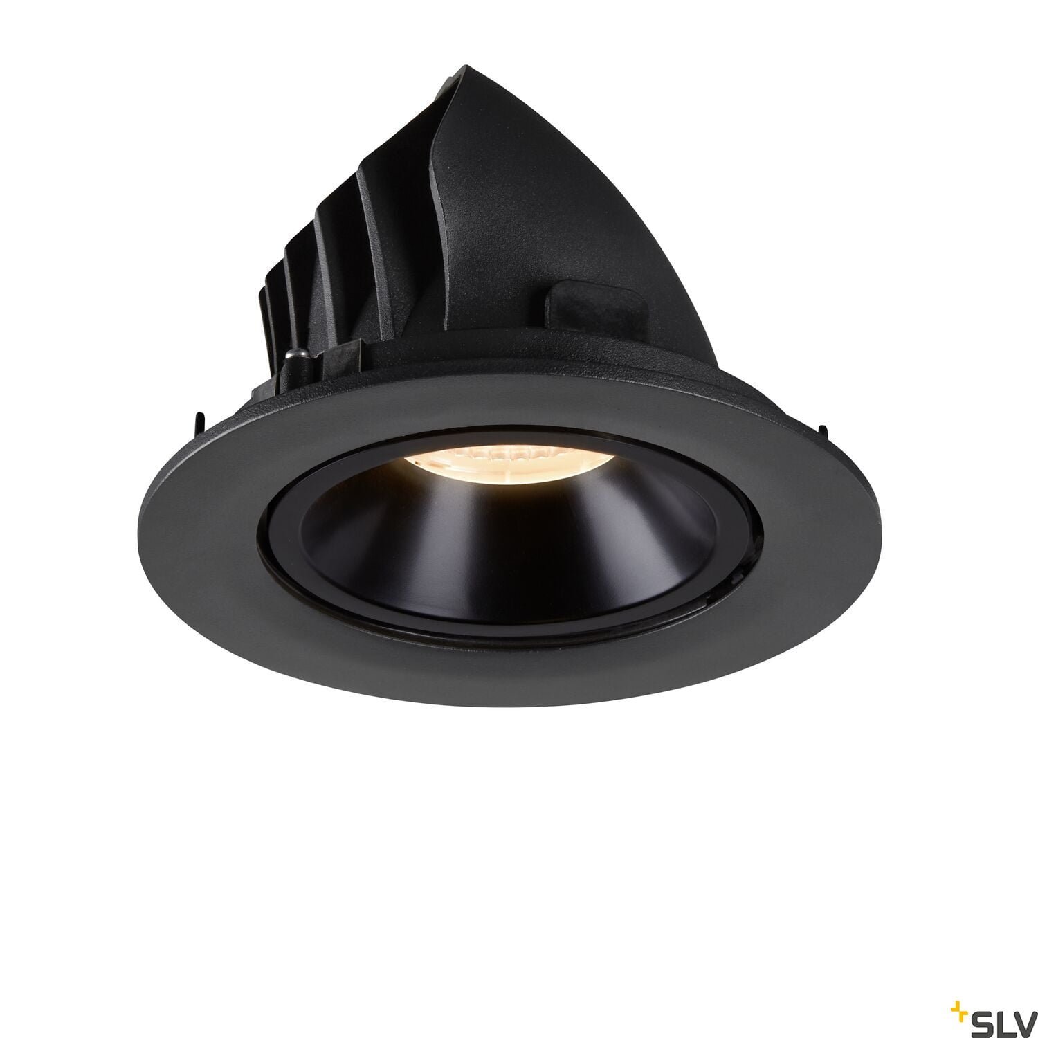 NUMINOS GIMBLE L, Deckeneinbauleuchte schwarz 2700K 55° 2