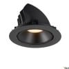 NUMINOS GIMBLE XL, Deckeneinbauleuchte schwarz 2700K 40° 5