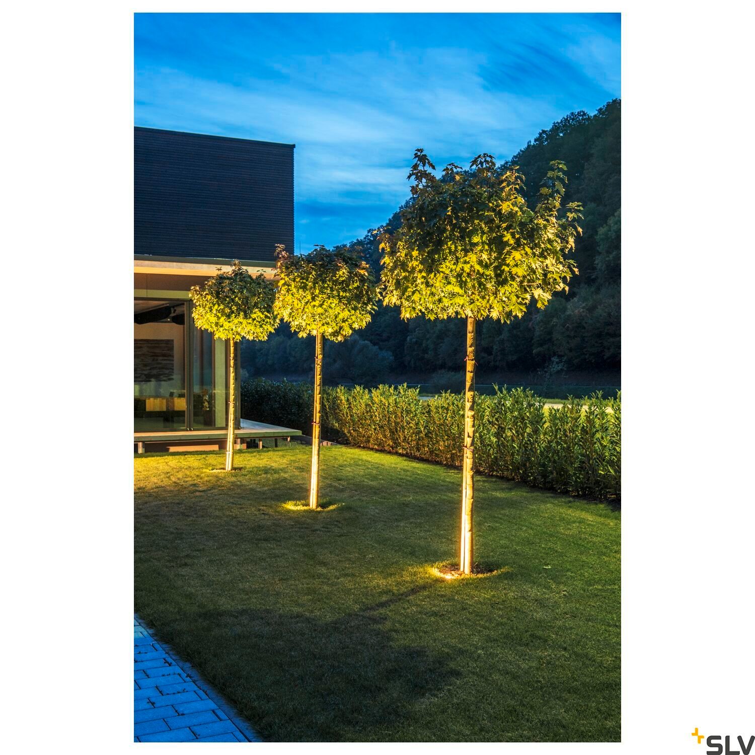 ROCCI 200, Bodeneinbauleuchte schwarz 16W 3000K 120° 4