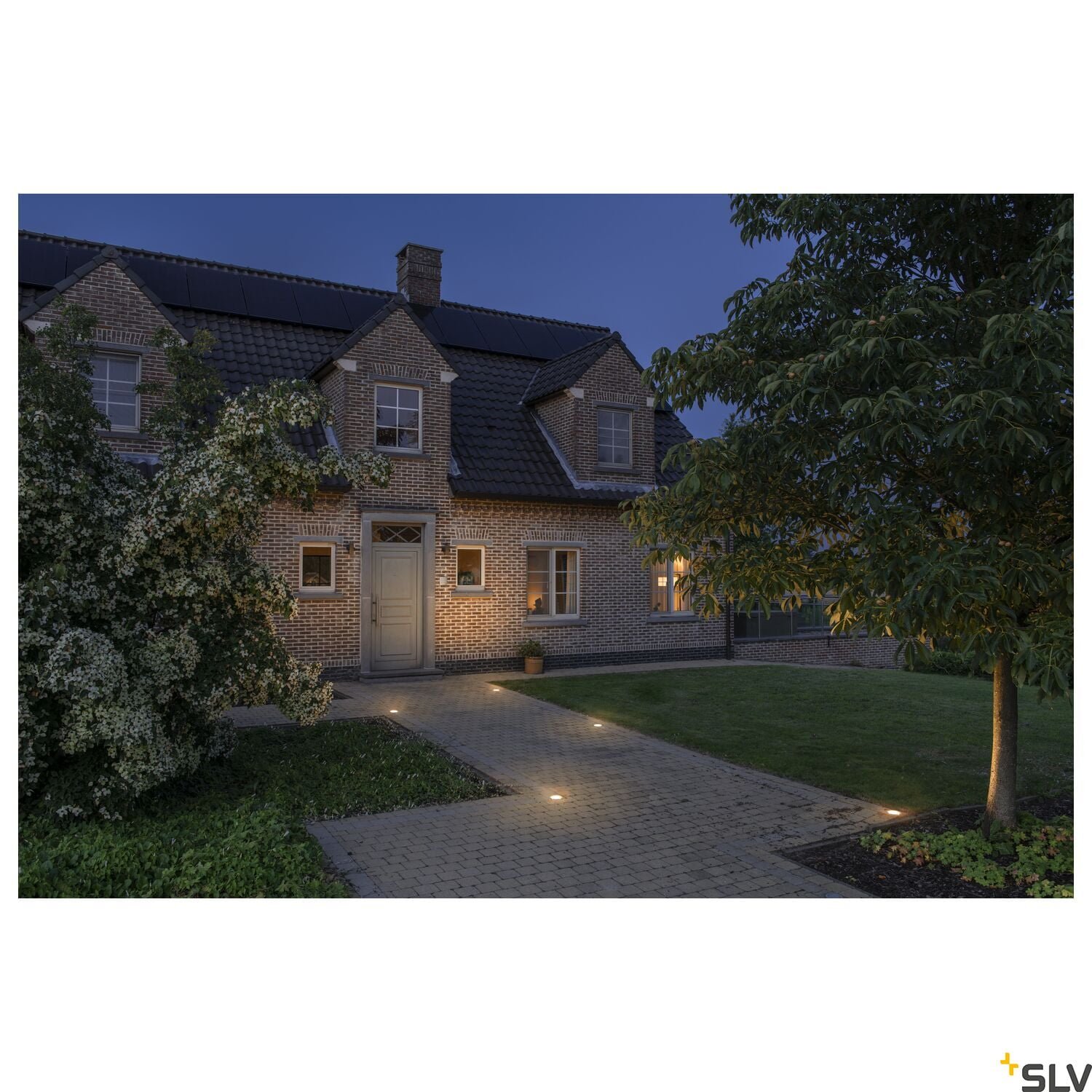 DASAR FLAT 120, Bodeneinbauleuchte edelstahl 7W 3000K 4