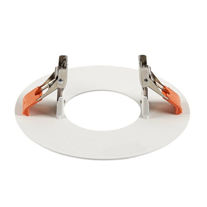 Numinos® XS Einbaurahmen, rund 160/70mm weiß 2