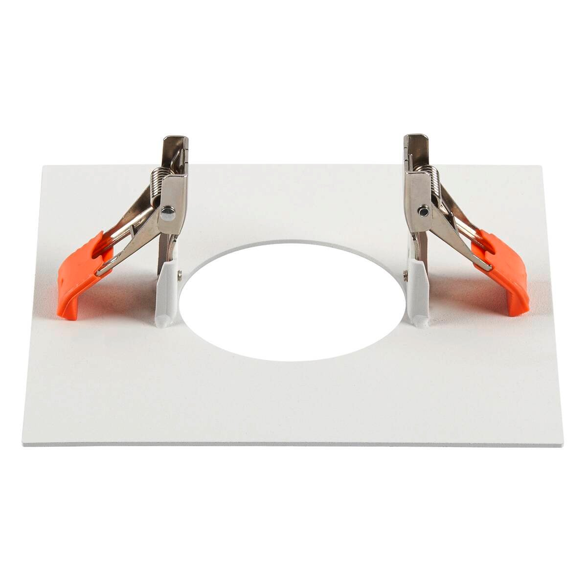 Numinos® XS Einbaurahmen, eckig 160/70mm weiß 2