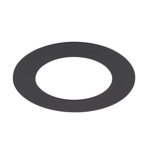 Numinos® S Einbaurahmen, rund 160/100mm schwarz 2