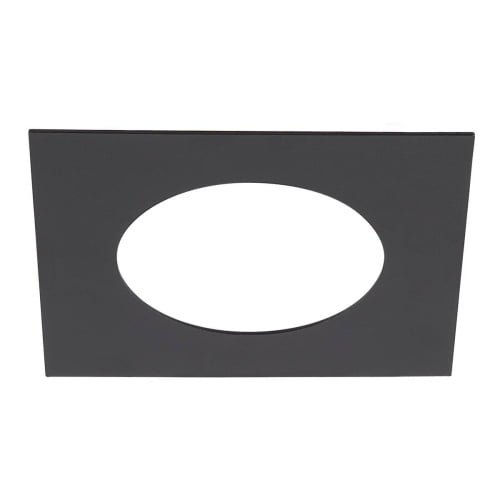 Numinos® S Einbaurahmen, eckig 160/100mm schwarz 2