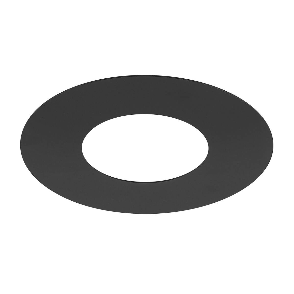 Numinos® M Einbaurahmen, rund 240/120mm schwarz