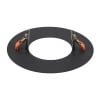 Numinos® M Einbaurahmen, rund 240/120mm schwarz 4