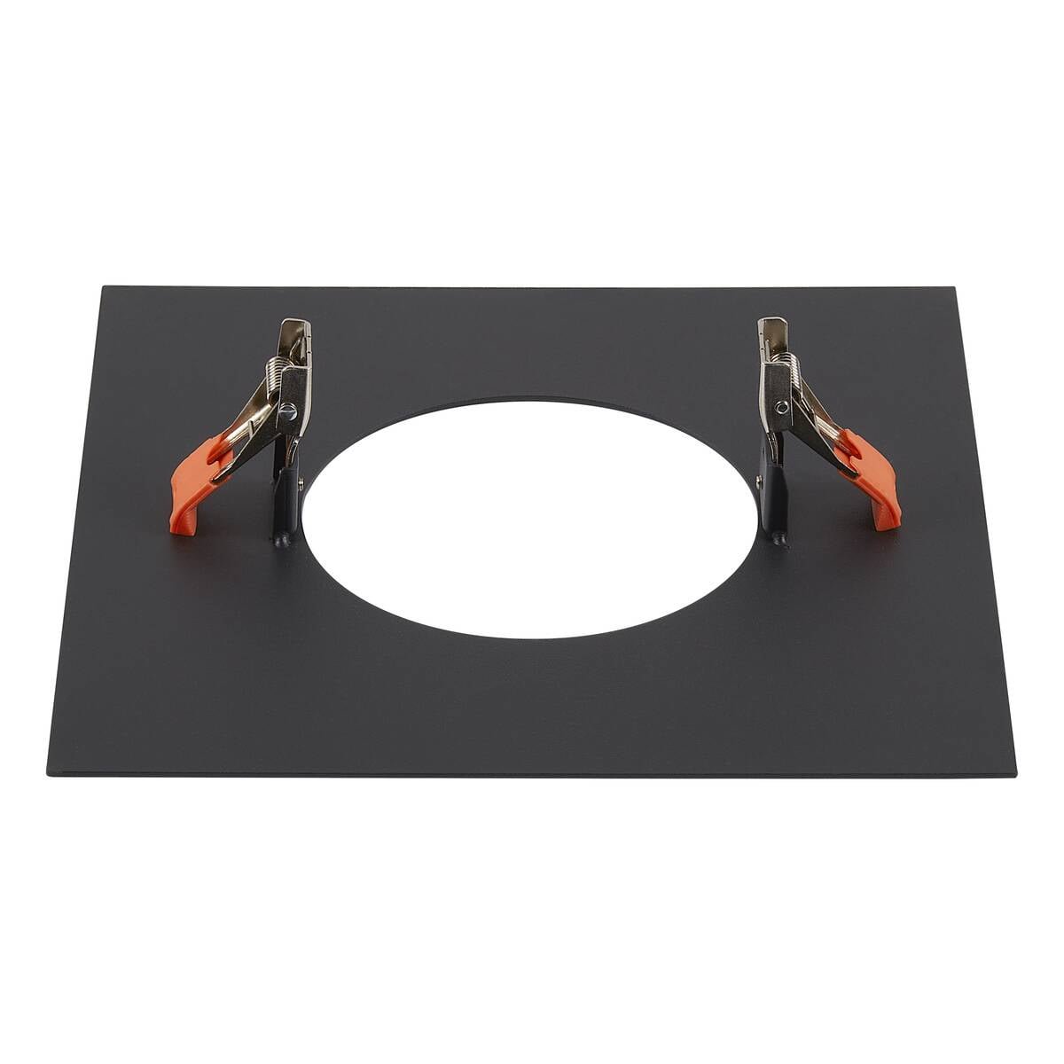 Numinos® M Einbaurahmen, eckig 240/120mm schwarz 2