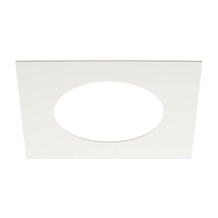 Numinos® L Einbaurahmen, eckig 240/150mm weiß