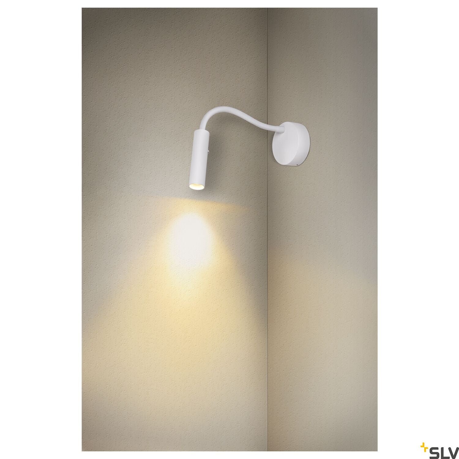 KARPO GOOSE, Wandaufbauleuchte weiß 5,8W 3000K 40° 5