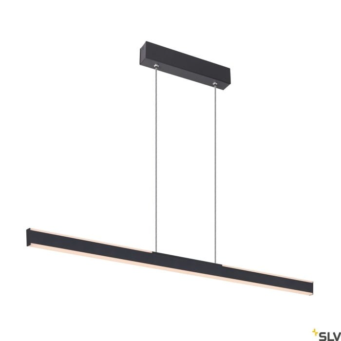 ONE LINEAR 100, Pendelleuchte schwarz 24W 2700/3000K 2