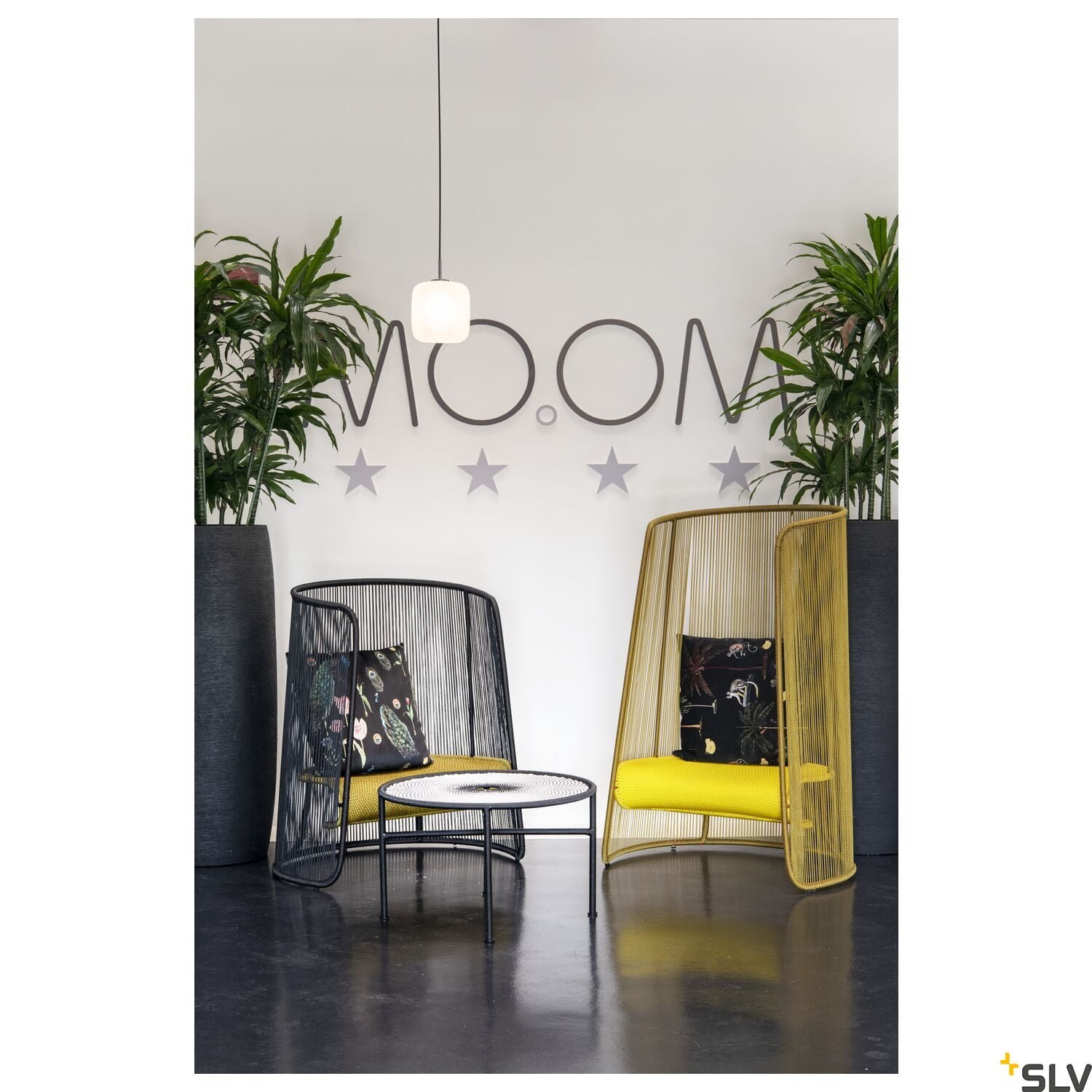 PANTILO 20 PD, E27 Pendelleuchte, weiß/chrom 4